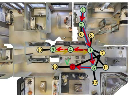 TagaVLM: Topology-Aware Global Action Reasoning for Vision-Language Navigation